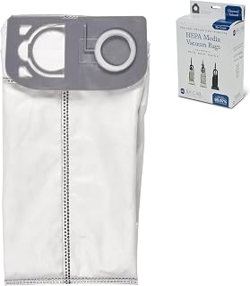 Riccar HEPA Media Vacuum Bags for R27D, R27P, R27CV Cordless Upright, 6-Pack