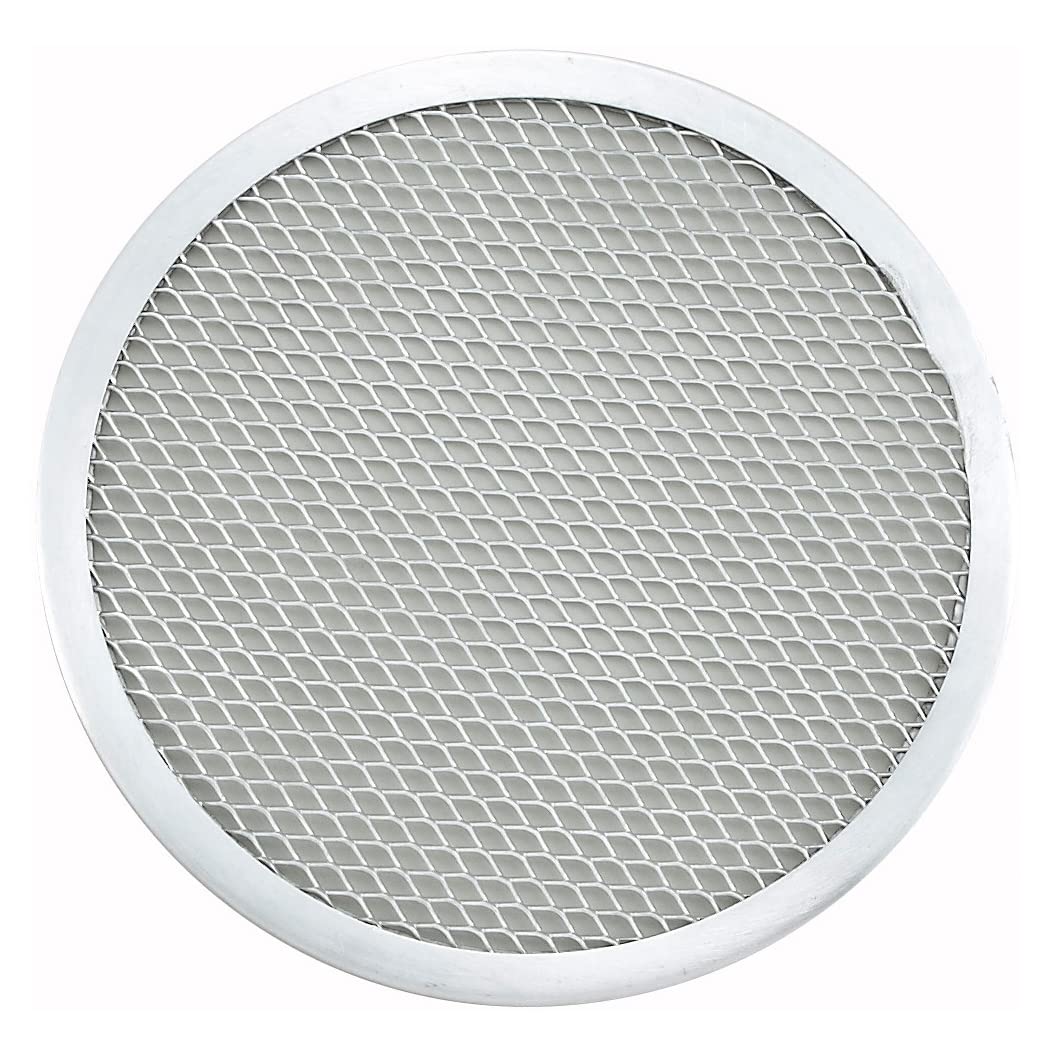 Winco Aluminum / 1 Count (Pack of 1) / 10.0 inches Pizza Pans & Stones