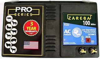 Zareba 100 Mile AC Powered Electric Fence Charger, 6.0 Joule Output