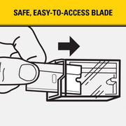 1-1/2 in. Glass Scraper Blades by STANLEY – 1 Count (Pack of 1), Metal, Black, Yellow, Model 28-510