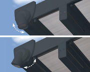 Palram Gray / 10' x 14' / Modern Awnings