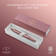 IM Ballpoint Pen | Finishing Touch Collection | Mauve Finish | Medium Point with Blue Ink Refill | Gift Box by Parker – 1 Count (Pack of 1), Mauve, Model 2235416