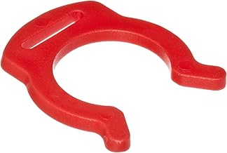 John Guest Acetal Copolymer Tube Fitting, Locking Clip, 1/2" Tube OD (Pack of 100)
