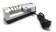 Premium Knife Sharpener by Master Grade – 10 IN X 7 IN X 4.25 IN, Stone, Silver, Model MG - 600