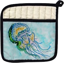 Betsy Drake PT056 Jelly Fish Pot Holder