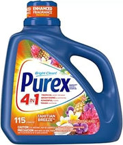 Purex Liquid Laundry Detergent, Tahitian Breeze, 150 oz (100 loads)
