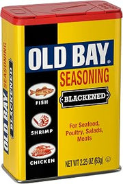 OLD BAY Blackened Seasoning, 2.25 oz (Pack of 12)