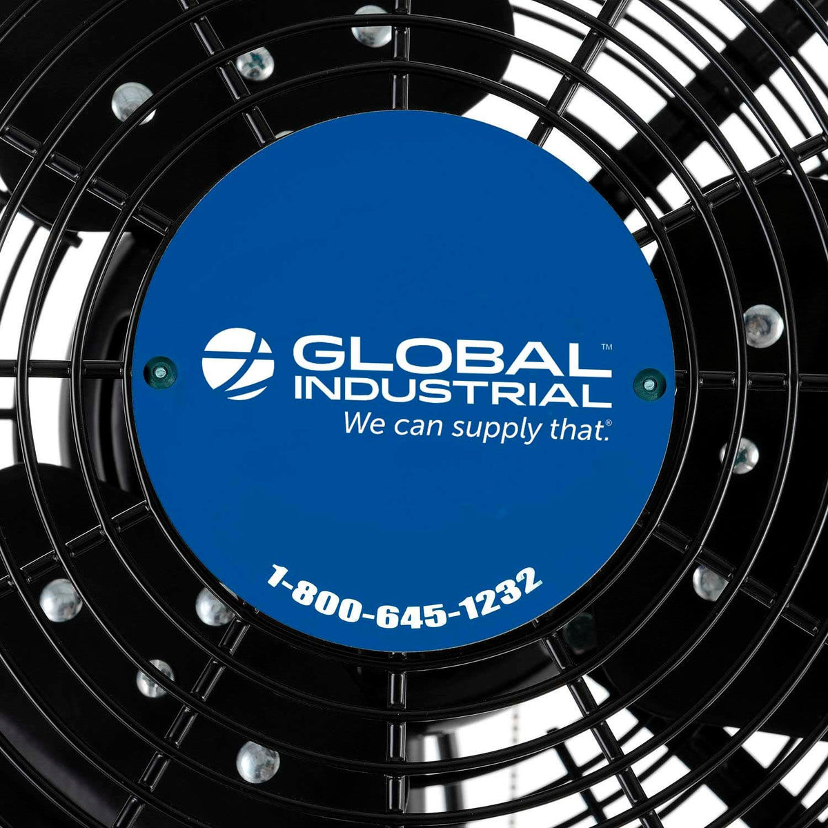 Global Industrial Black/Silver / 29"L x 38"W x 7"H / Industrial Wall-Mounted Fans