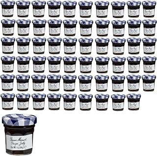 Bonne Maman Grape Jam Preserves - 60 pcs x 1 oz - Jelly Mini Jars