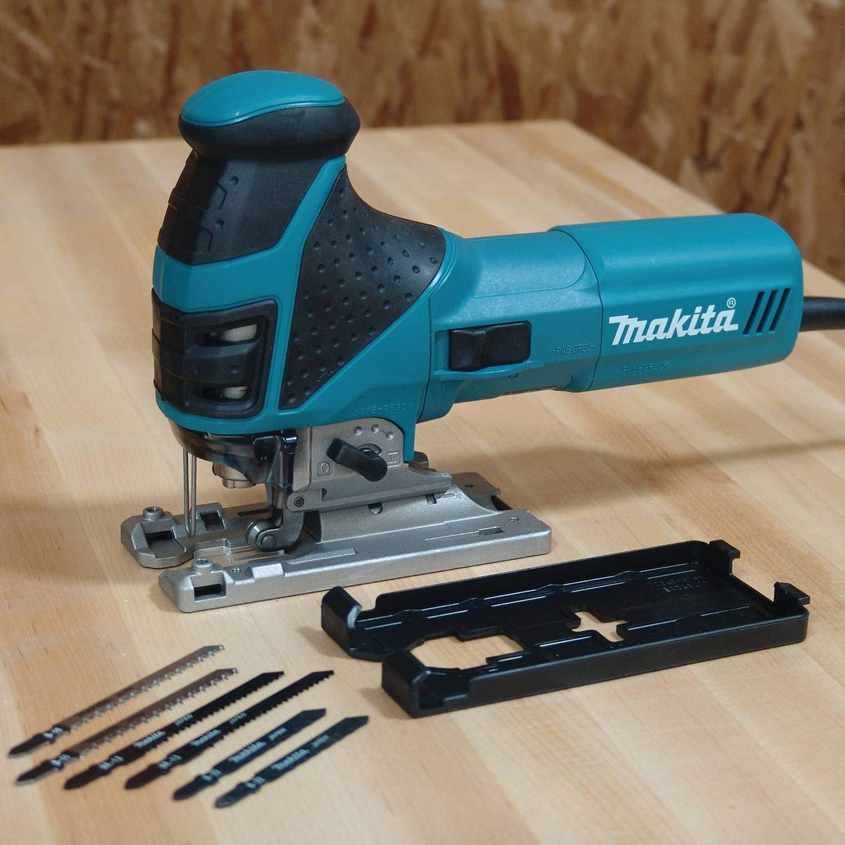 4351FCT Barrel Grip Jig Saw by Makita – Plastic, Teal, Model 4351FCT/2