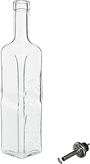 Pasabahce 80229 Glass Oil Cruet, 0.5 litres
