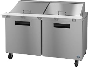Hoshizaki Two Section Mega Top Prep Table Refrigerator with Stainless Drawers