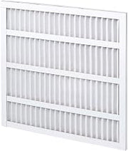 Global Industrial Standard Capacity Air Filter, 12"W x 24"H x 1"D, Pleated, MERV 8, Lot of 12