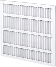 Global Industrial Standard Capacity Air Filter, 12"W x 24"H x 1"D, Pleated, MERV 8, Lot of 12