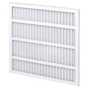 Standard Capacity Air Filter by Global Industrial – 16"W x 20"H x 1"D, Paper, White, Pack of 12, Model GI521716201