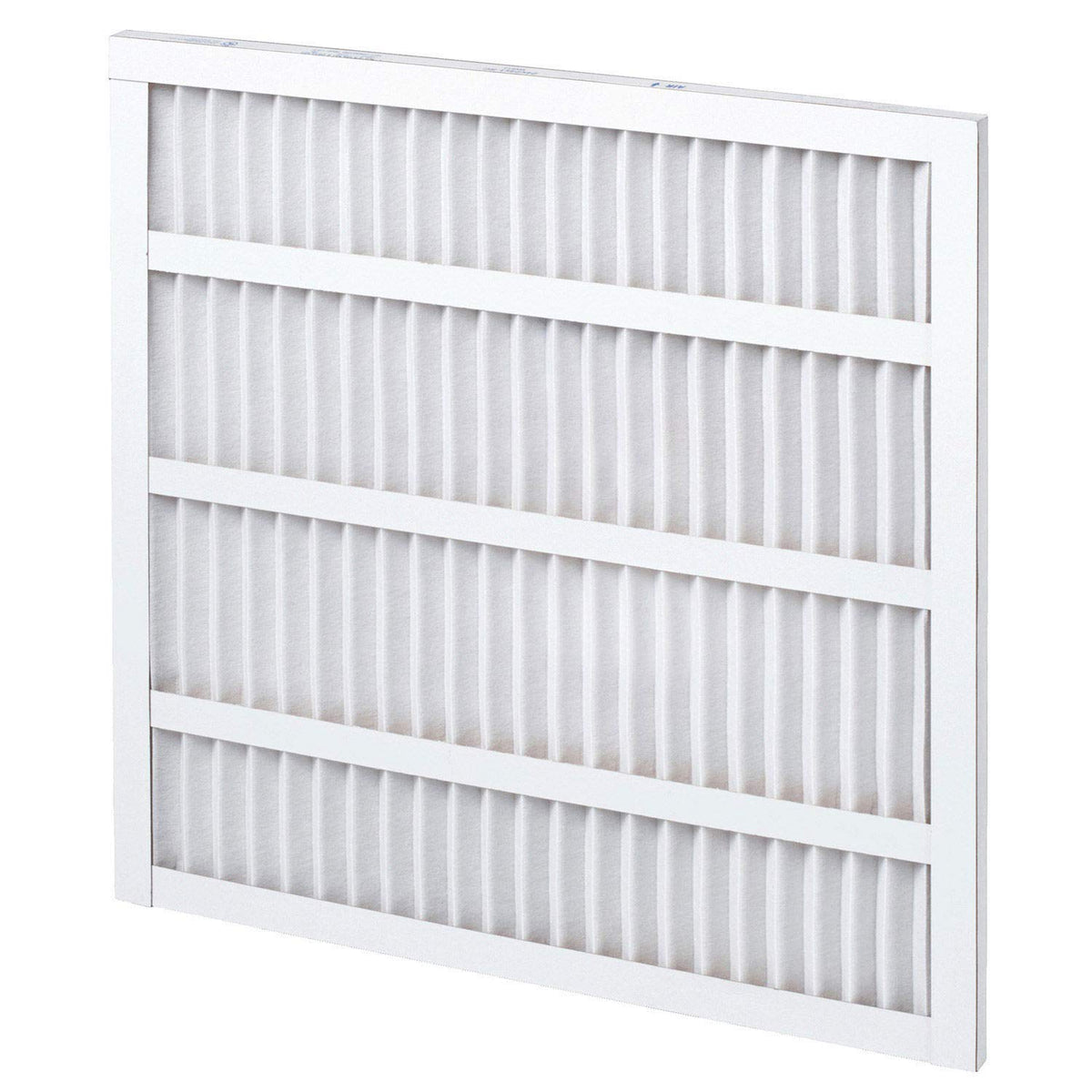 Standard Capacity Air Filter by Global Industrial – 16"W x 20"H x 1"D, Paper, White, Pack of 12, Model GI521716201