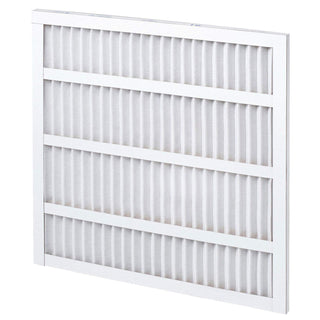 Standard Capacity Air Filter by Global Industrial – 16"W x 20"H x 1"D, Paper, White, Pack of 12, Model GI521716201