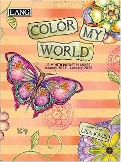 LANG Color My World 2025 Monthly Pocket Planner (25991003178)
