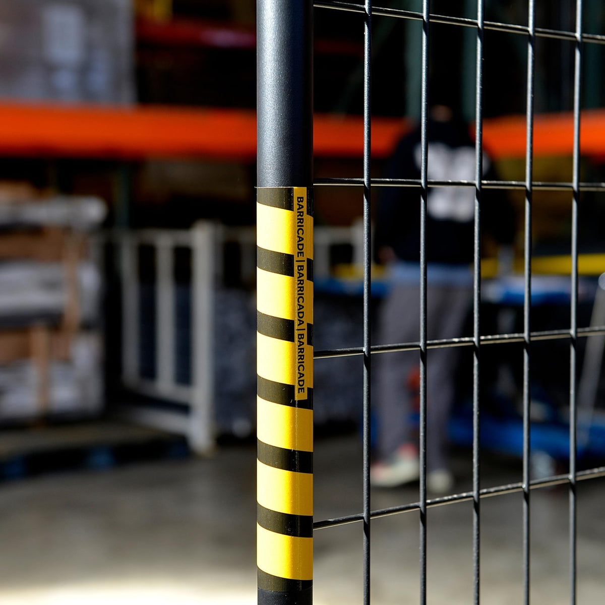 Perimeter Patrol RF 10005-12 Temporary Security Fence Kit by Jewett Cameron – 72"H", Alloy Steel, Black, Model RF 10005 - 12