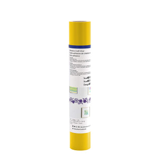 6 Ft - Roll Adhesive Craft Vinyl by Brother – 6 Ft, Vinyl, Yellow, Model CAVINYLYEL