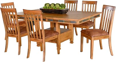 Sunny Designs Sedona 42" Traditional Wood Dining Set