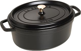 STAUB 5.75 Qt. Black Matte Cocotte # 1103125 (Black)