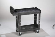 Rubbermaid Commercial Products Black / Small / 2-Shelf Utility Carts