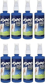 EXPO Dry Erase Surface Cleaner, 8oz Spray Bottle [Pack of 8]