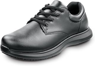 SR Max Womens Black Ayden MaxTrax Soft Toe SRO Oxford