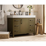 Elegant Kitchen and Bath 42" Single Bathroom Vanity in Chestnut Brown by Elegant Lighting – unspecified, Wood, Chestnut Brown, Model VF60642MCB