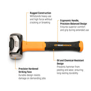 GEARWRENCH 48 oz. / Black / 1 Drilling Hammers