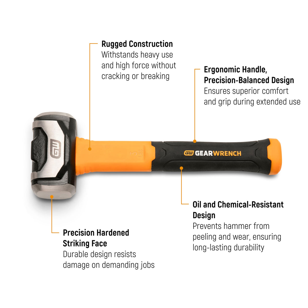 GEARWRENCH 48 oz. / Black / 1 Drilling Hammers