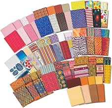 Roylco Patterned Paper Classpack – 248 Sheets 8.5x11 Craft Paper, Animals, Fabric, Sea Life, Cultural & Seasonal Designs, Classroom Art Supply, Made in USA