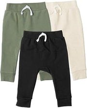 Gerber Baby Boys' Toddler 3-Pack Jogger Pants