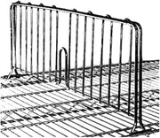 METRO DD14K3 Super Erecta Seal 3 Microban Shelf Divider, 14 Width x 8 Height
