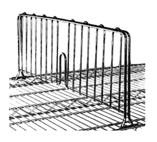 Super Erecta Shelf Divider by METRO – 30" Width, stainless_steel, Multicolor, Model DD30S