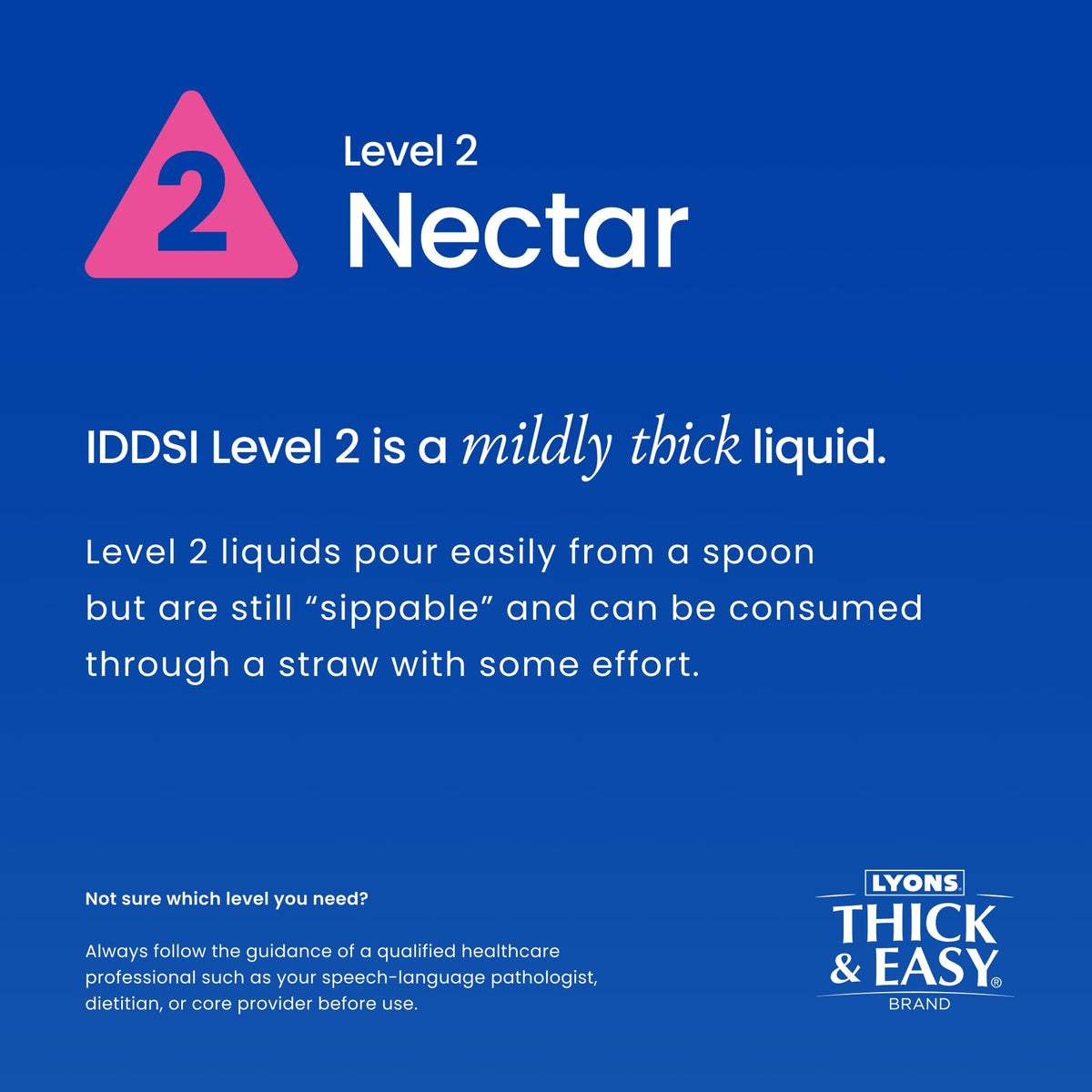 Thick & Easy Water (Hint of Lemon) / 4 Fl Oz (Pack of 24) / Nectar Iced Tea