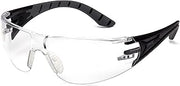 Pyramex Endeavor Plus Safety Glass Black/Gray Frame Clear Anti-fog Lens