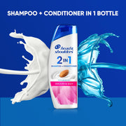 Smooth and Silky 2-in-1 Anti Dandruff Shampoo + Conditioner (180ml) by Head & Shoulders – 1 Count (Pack of 1), Model 82272336
