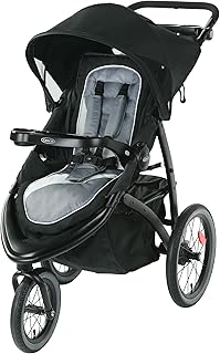 Graco FastAction Jogger LX Stroller - Drive, Convenient One-Hand Fold, ICS Compatible, Ideal for Parents on the Go