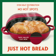 Basilico Red / 2 Qt / 9.0 kilograms Dutch Ovens