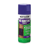 No Hunting Purple Spray Paint by Rust-Oleum – 12 Ounce (Pack of 1), Plastic, Purple, Model 270970