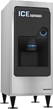 Hoshizaki DB-130H Floor Model Hotel Cube Ice Dispenser with 130 lb. Storage Capacity, Stainless Steel, 115v