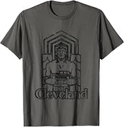 Vintage Guardian of Traffic Bridge Cleveland T-Shirt Small