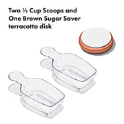 OXO 8 Piece Set / Prelabeled / White Container Sets