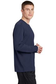 PosiCharge RacerMesh Long Sleeve Tee by SPORT-TEK – X-Large, Polyester, True Navy, Model 1026015