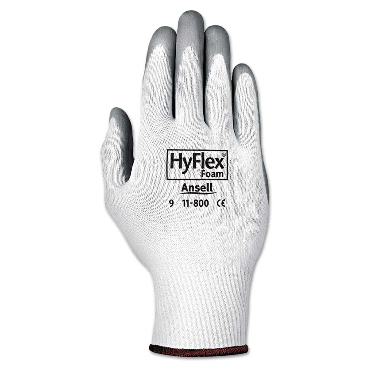 Ansell 1 / One Size / White Safety Work Gloves