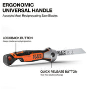 KLEIN TOOLS Multi-Purpose Jab Saw / Black/Orange / 1 Handsaws