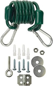 Krowne R60 Restraining Cable, 48" Long, for 60" Long Gas Hose, with mounting Hardware​‍​​‌‌‌‌‍​​‌‌‌‌‍​​‌‌​​‍​​‌‌‌‌‍​​‌​‌‌‍​​​‌‌‌‍​​‌‌​​‍​​‌​‌‌‍​​‌‌‌‌​‍​​​‌‌‌‍​​‌‌‌​​‍​​​‌‌​