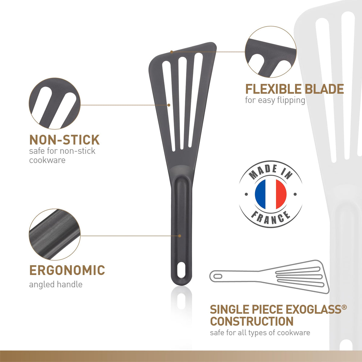 Matfer Purple / 12" / 1 Spatulas